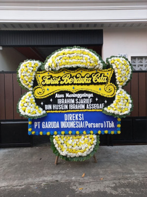 Papan Bunga Duka di Tlogosari Wetan